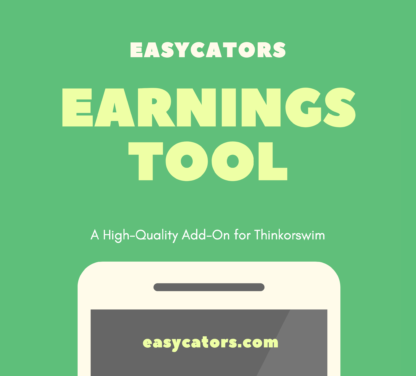thinkorswim earnings tool and release calendar indicator