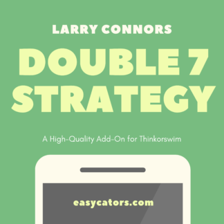 thinkorswim larry connors cumulative double 7 trading strategy