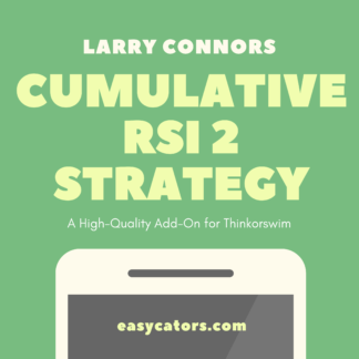 thinkorswim larry connors cumulative rsi 2 trading strategy