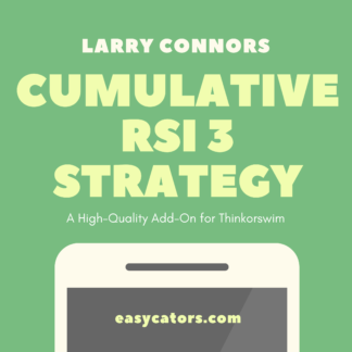 thinkorswim larry connors cumulative rsi 3 trading strategy