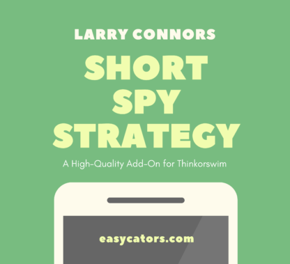 thinkorswim larry connors short spy trading strategy